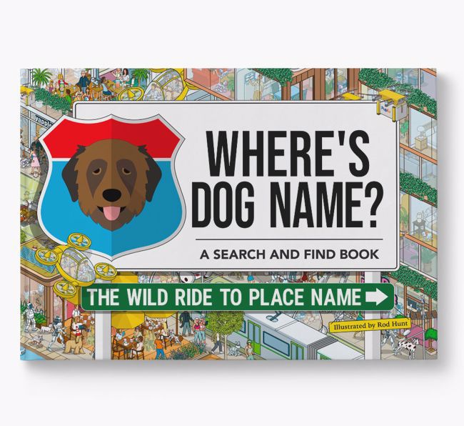 Personalised Estrela Mountain Dog Book: Where's Estrela Mountain Dog? Volume 3